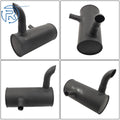 Muffler for Komatsu Excavator PC200LC-6, PC220LC-6, PC200-6 (1996–2006)