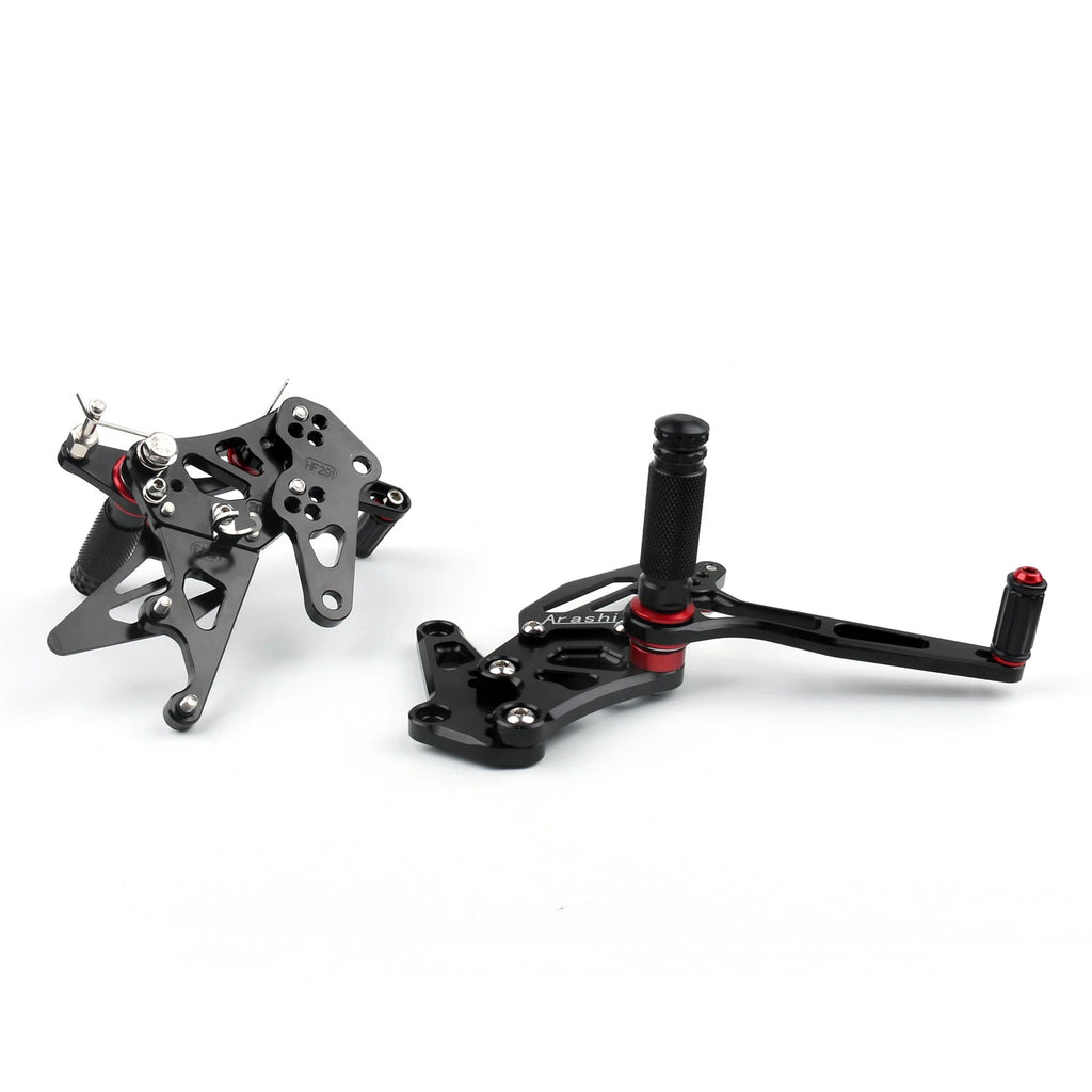 CNC Aluminum Rearsets Footpegs for Suzuki GSX 1300R Hayabusa (1999–2020)