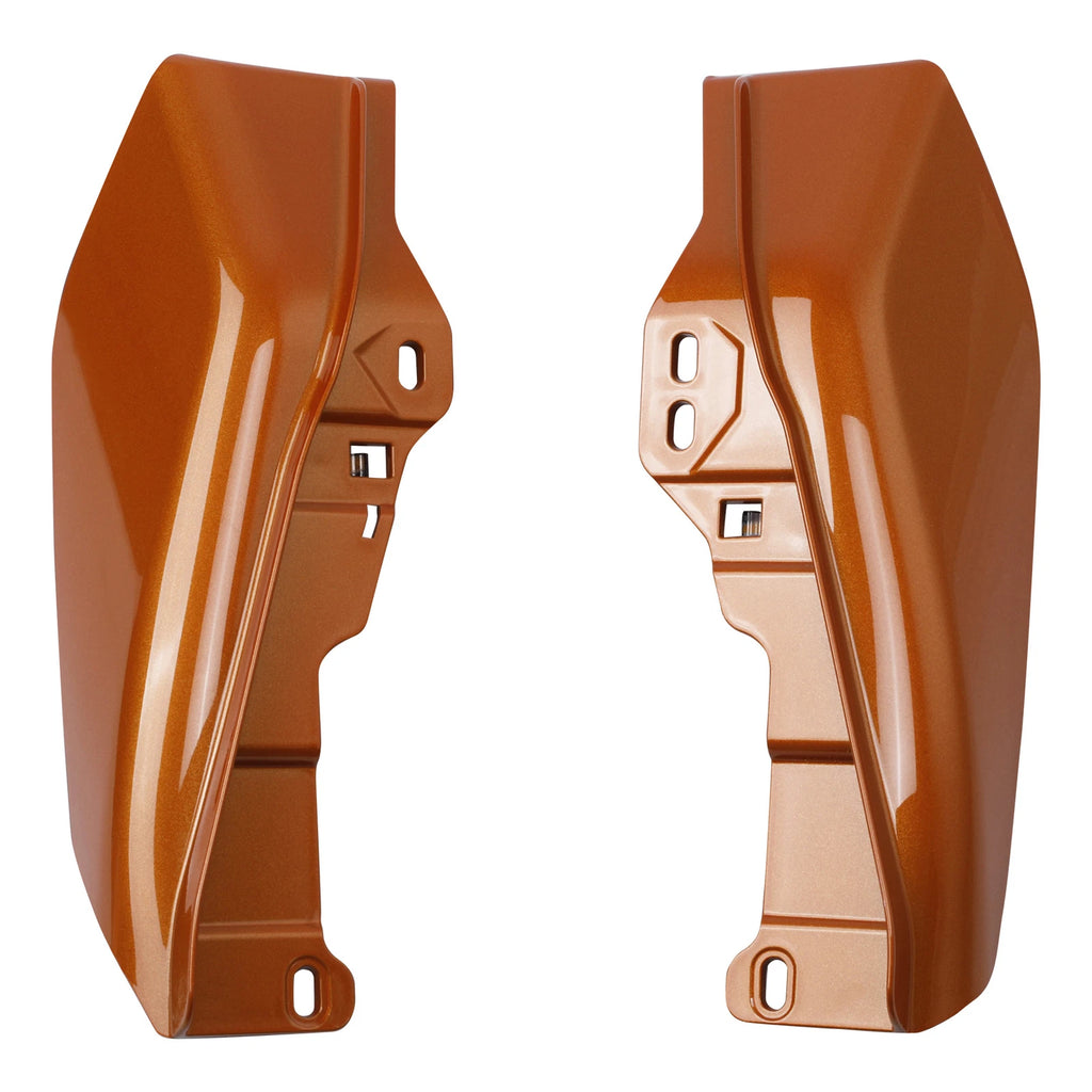 Mid-Frame Air Deflectors for Harley Electra Glide (2009–2024) 18 Amber Whiskey