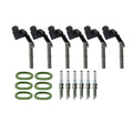 Set of 6 Ignition Coil Spark Plugs for Mercedes C207 W212 W166 E350 (2010–2016)