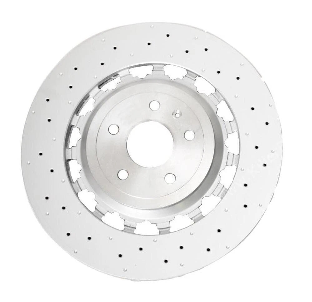 X-Drilled 370mm Brake Disc Rotor for Audi TT RS Quattro (2012–2016)