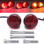 Rear LED Run Brake Turn Signal Indicator for Harley FXDB (2007–2008) FXST FXDW (2002–2005)