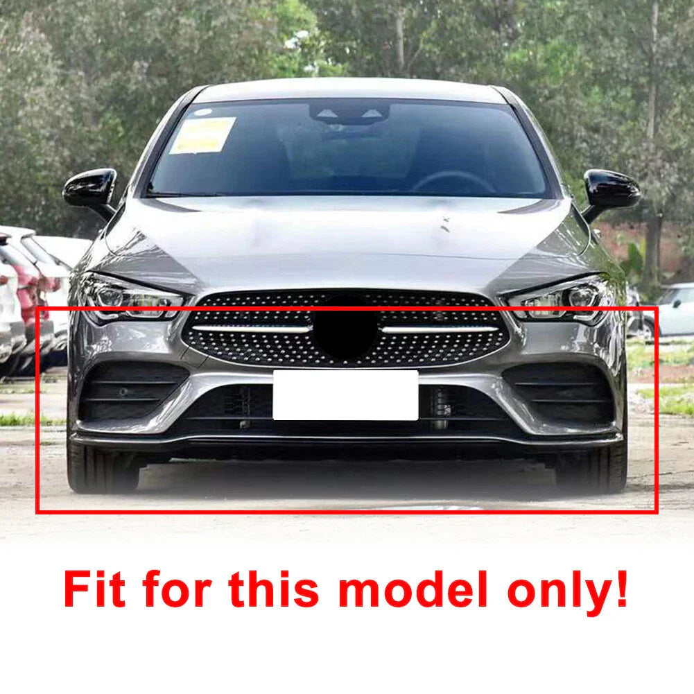 ABS Front Bumper Lip Splitter Spoiler for Mercedes Benz CLA C118 (2020-2023)