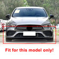 ABS Front Bumper Lip Splitter Spoiler for Mercedes Benz CLA C118 (2020-2023)