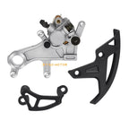 Rear Brake Caliper & Cover Guard Kit for Honda CRF450R CRF450X CRF450RX (2002–2023)