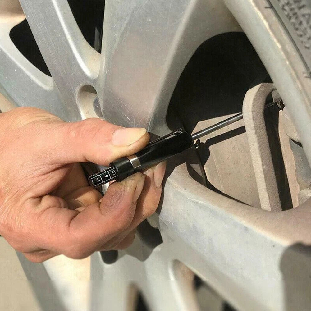 Brake Pad Tester Gauge Tool for Vehicle (13.5cm x 1.3cm)