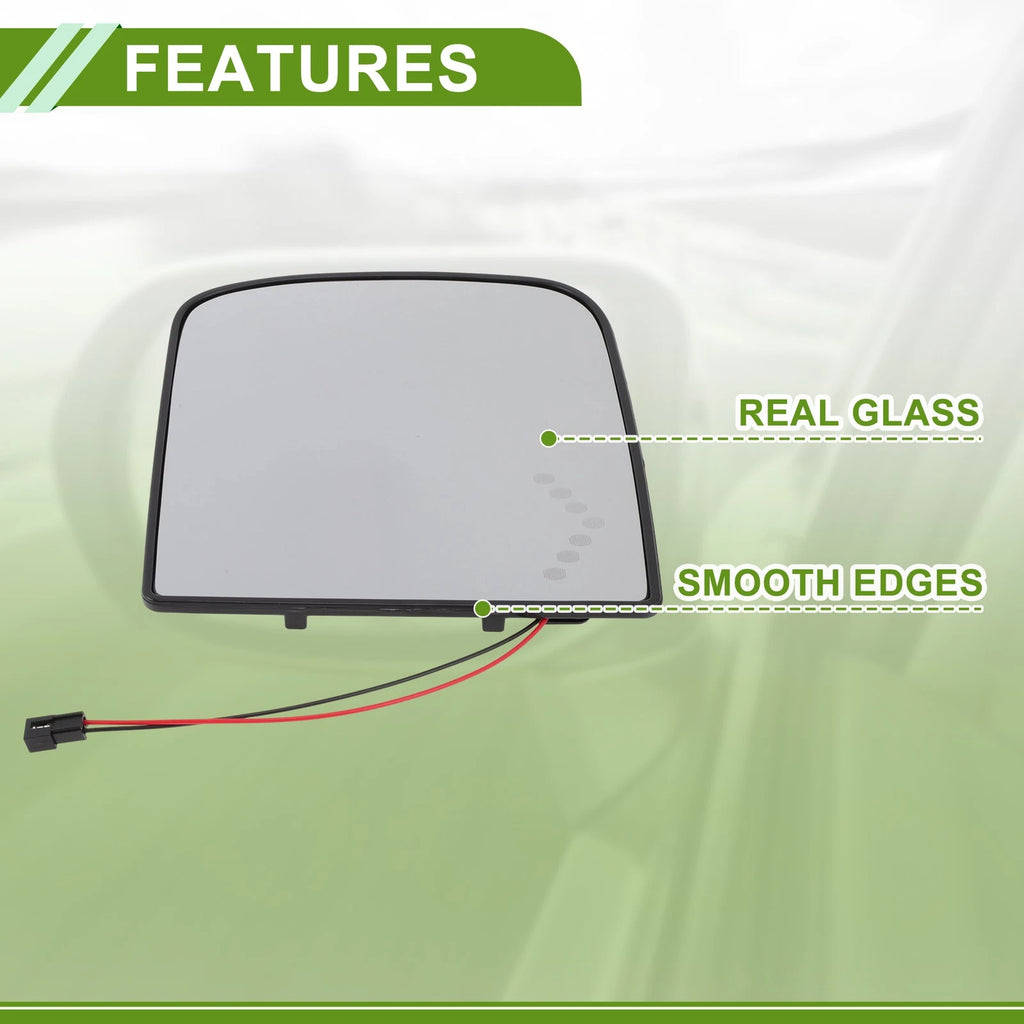 Mirror Glass Replacement for Cadillac Escalade (2007–2014) Convex No.15933018