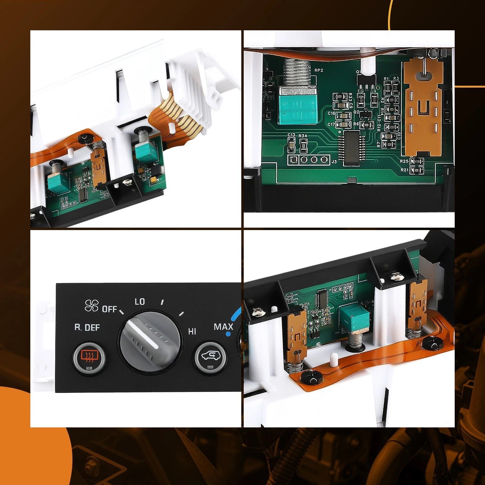 A/C Climate Control Module for Chevy Suburban Tahoe GMC Yukon (1996-2000)