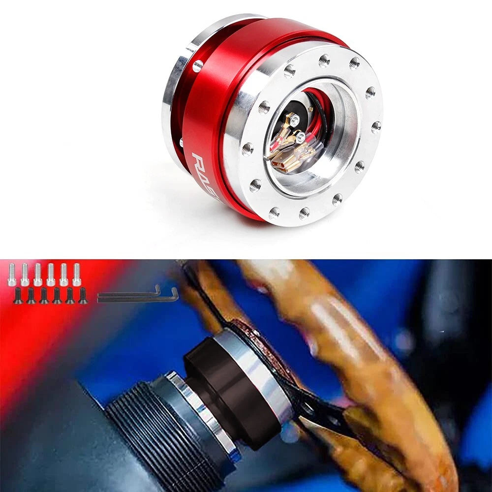 Quick Release Hub Adapter for Universal Car Steering Wheel