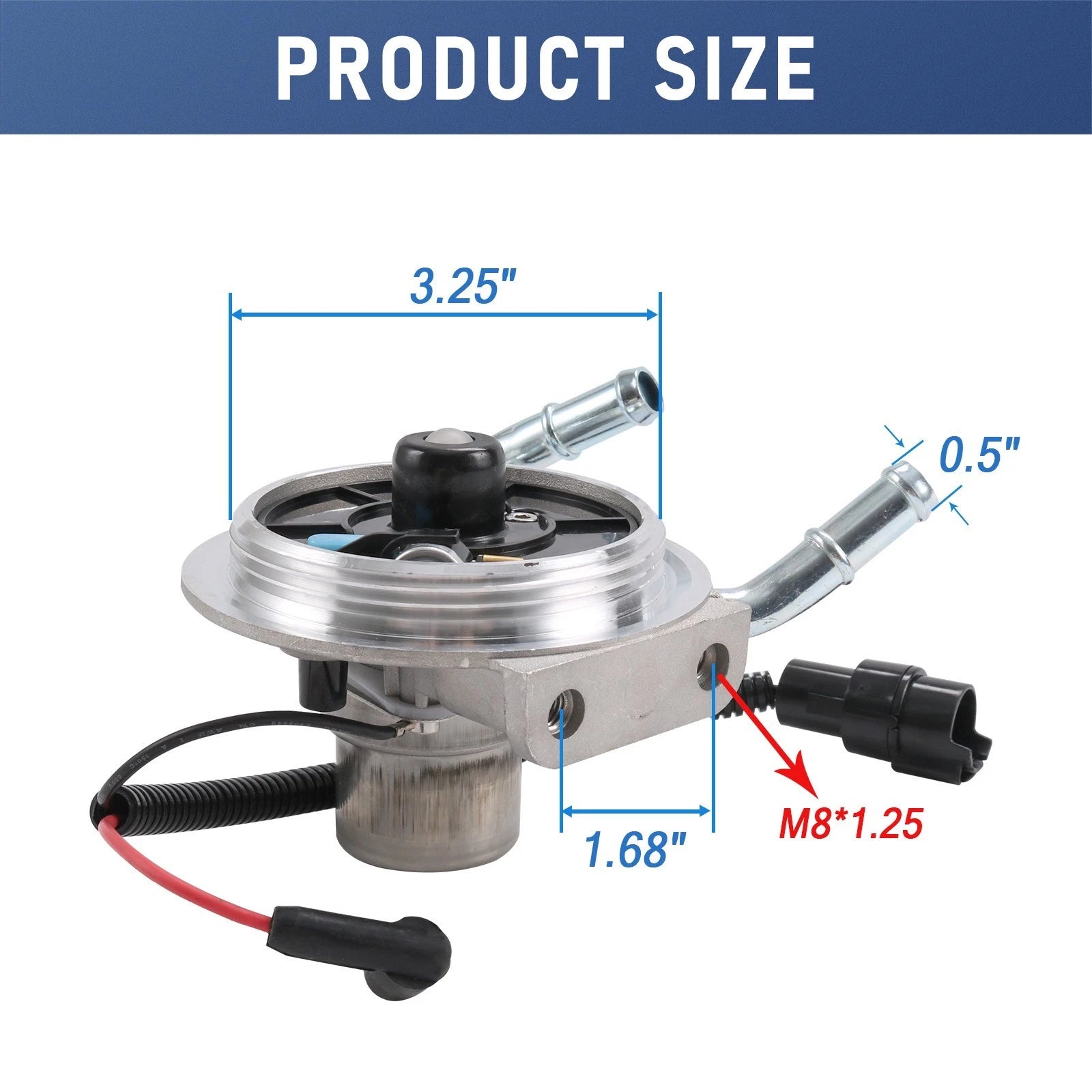Fuel Filter Housing Primer for Chevrolet 6.6L Duramax (2004-2013)