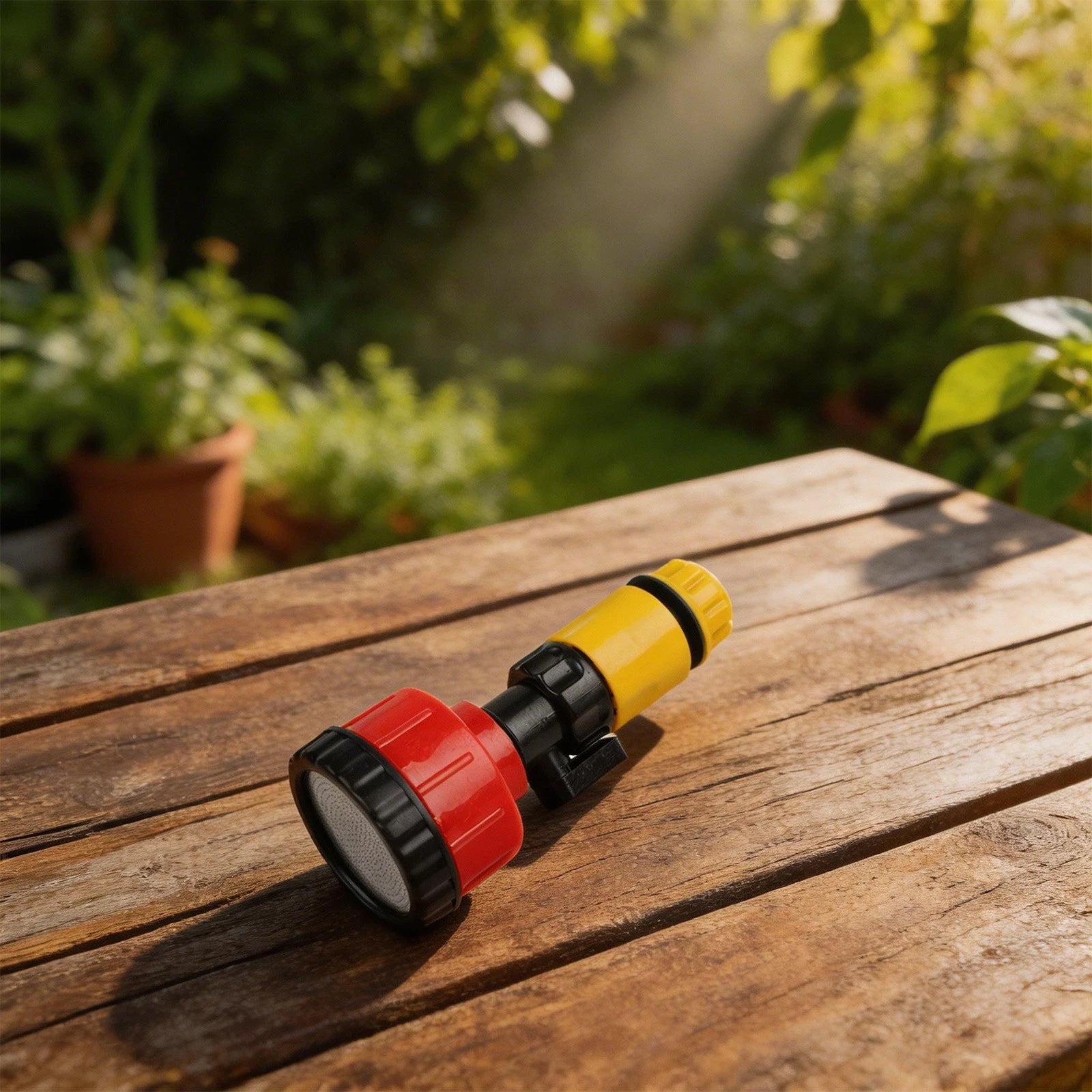 Watering Wand 400 Mesh 4 Tap with Shutoff Valve for Delicate Plants Care