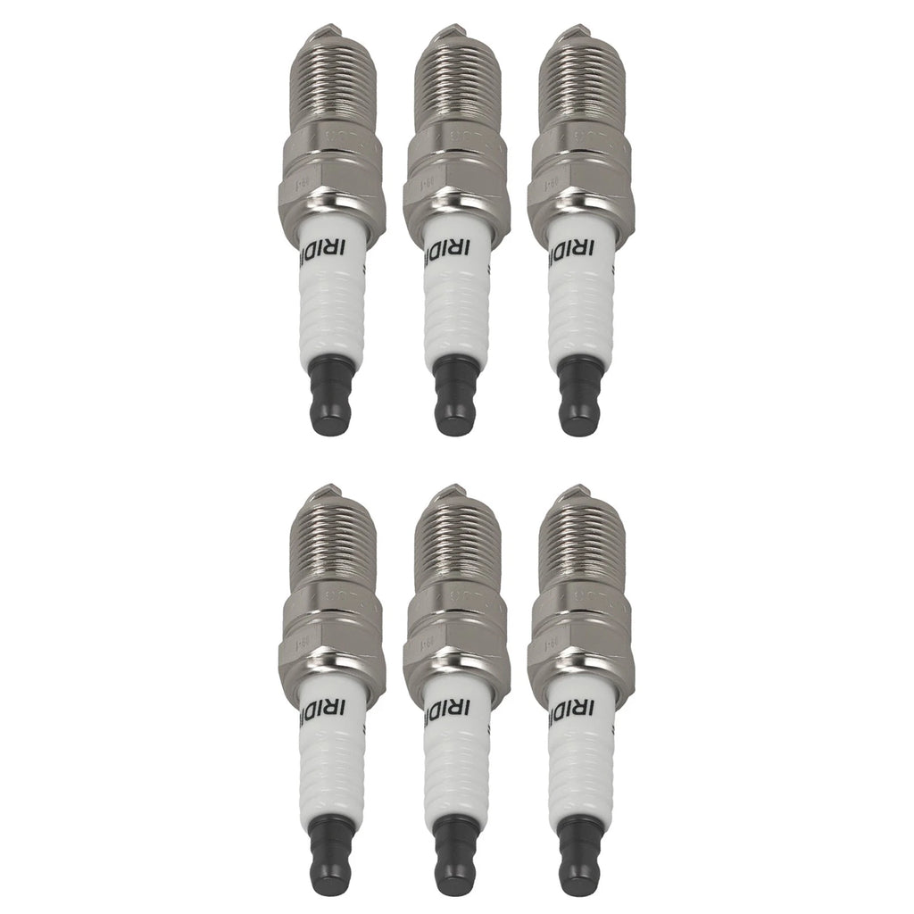 Iridium Spark Plugs 6 Pack for Ford Ranger 2.0L 2.3L 2.5L, Escape 2.3L, Mustang