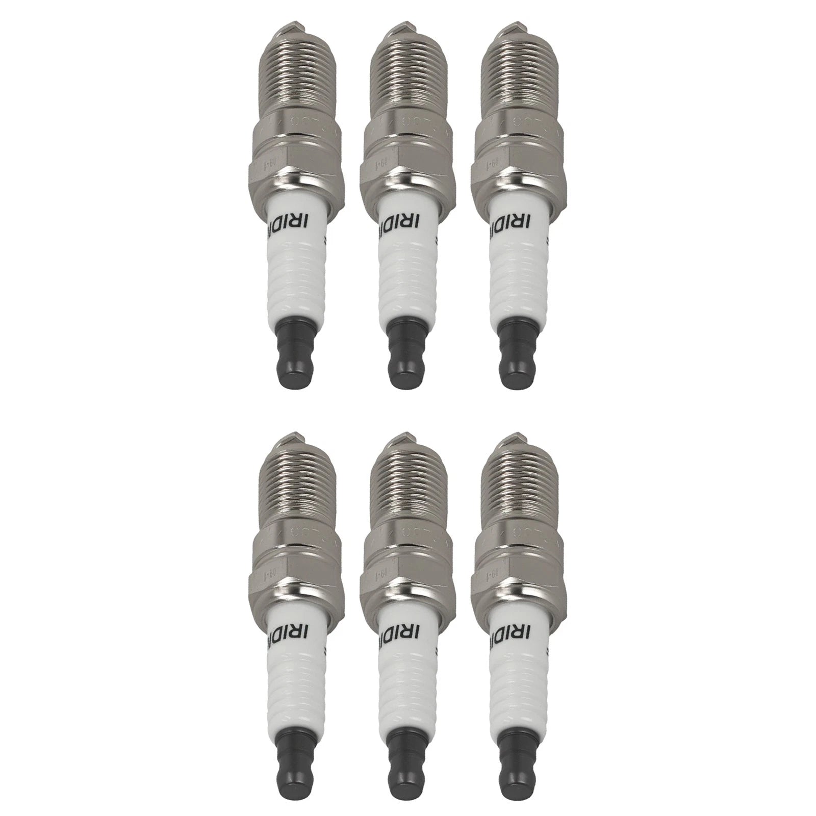 Iridium Spark Plugs 6 Pack for Ford Ranger 2.0L 2.3L 2.5L, Escape 2.3L, Mustang
