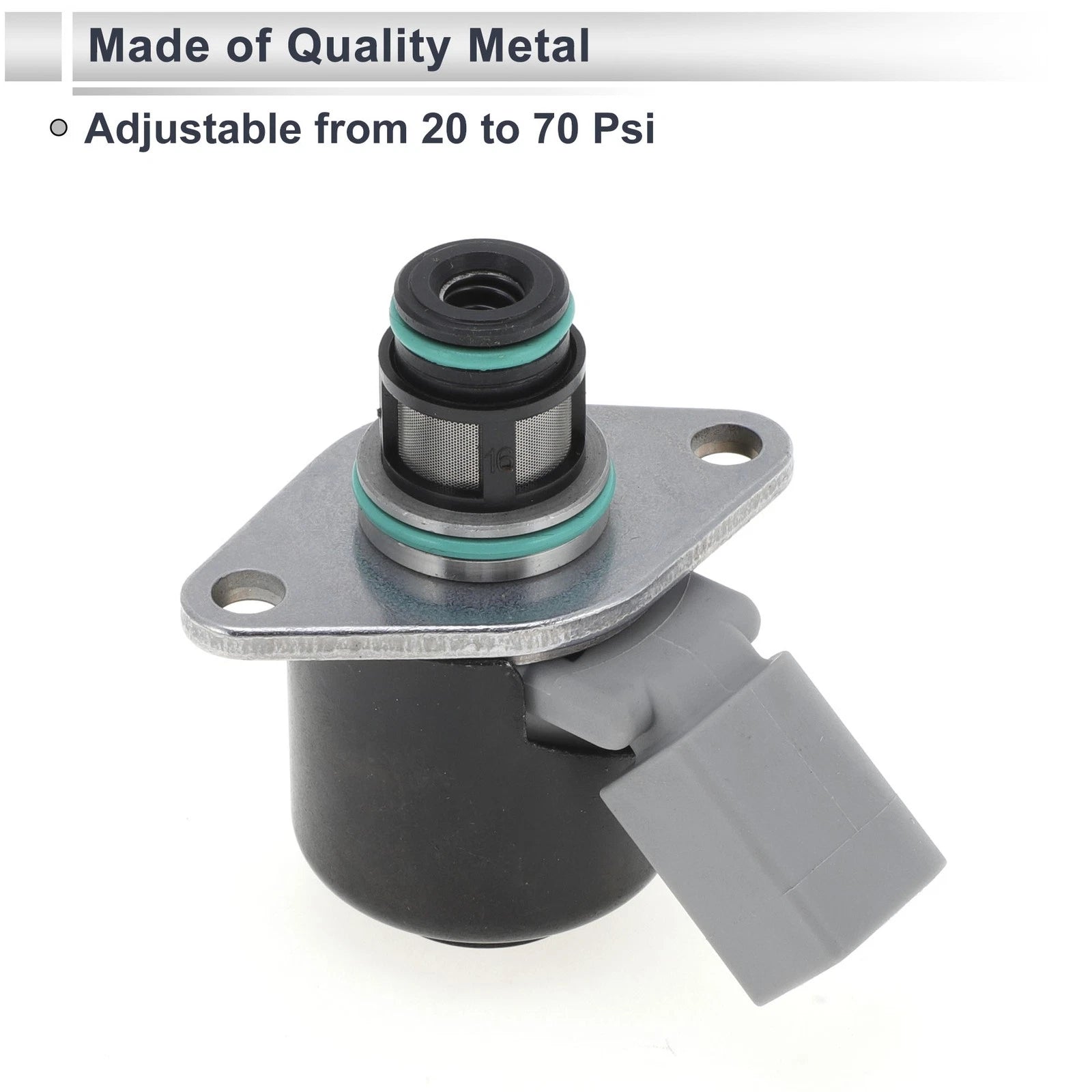 Fuel Pressure Regulator for Kia Sedona (2006–2024) No. 9109930/9307Z530A 20-70 Psi