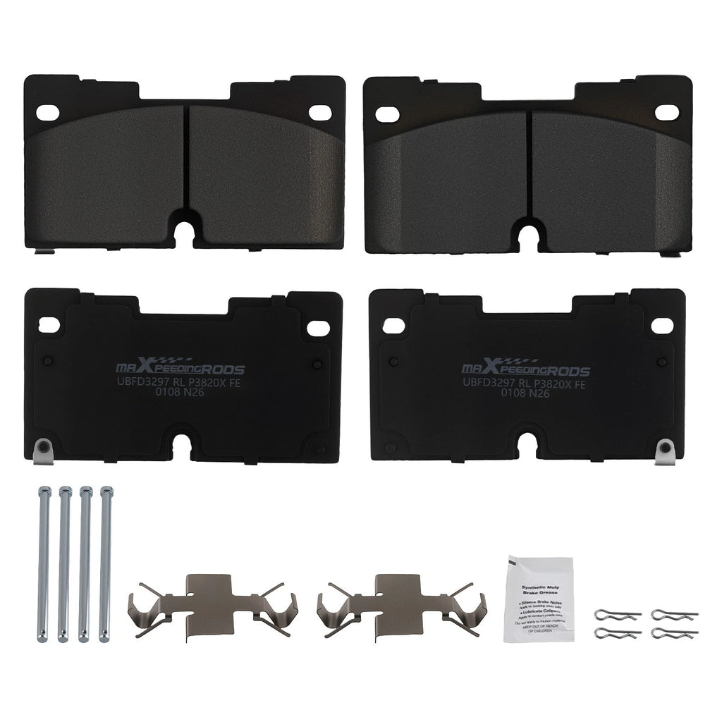 Set of 4 Front Brake Pads for Cadillac Escalade / GMC Yukon XL (2021–2024) P2173