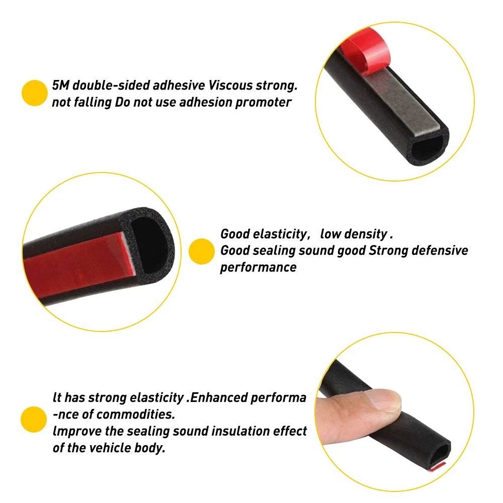 5M Rubber Seal Strip for