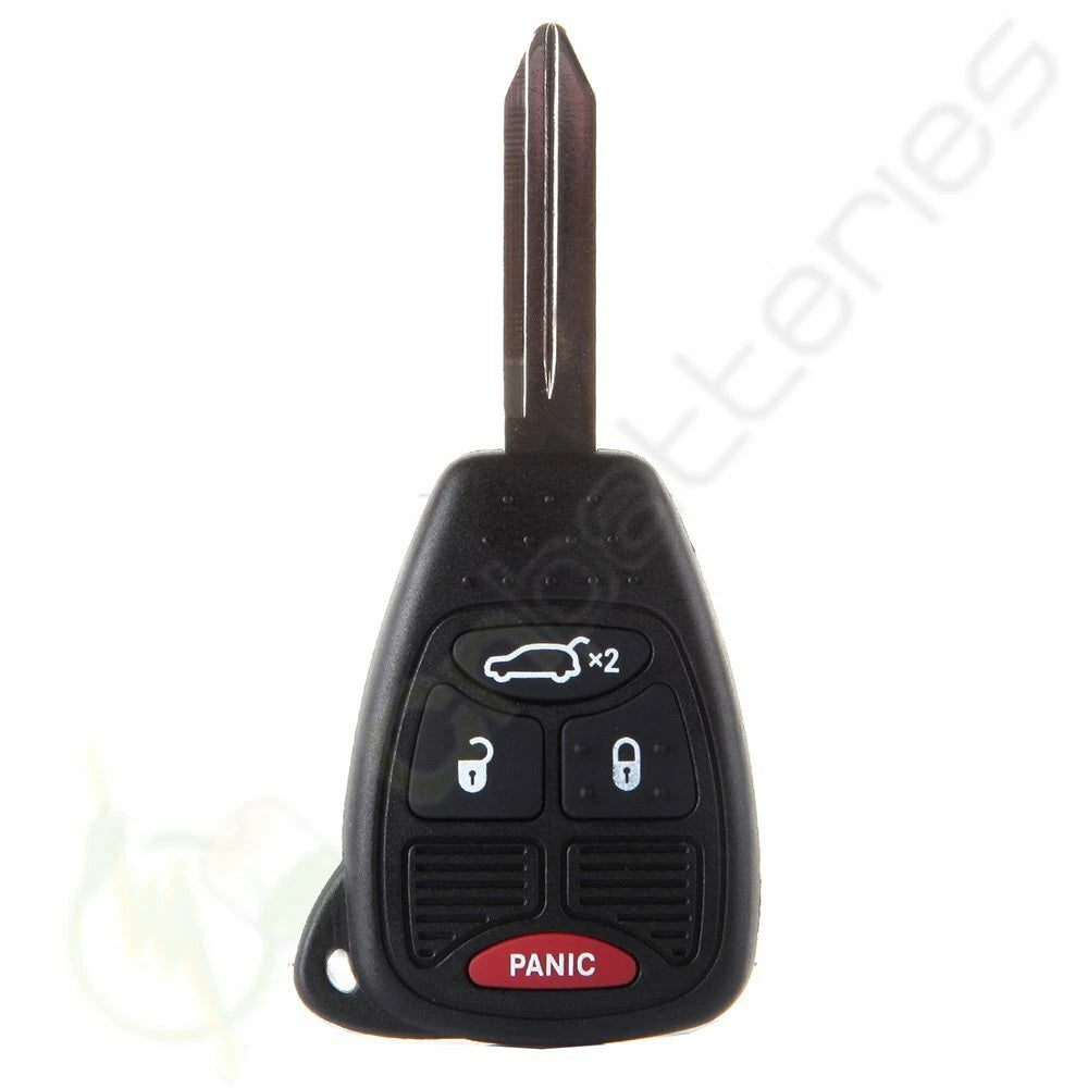 2X Keyless Entry Remote Fob for Dodge Magnum Charger (2005–2007) 4 Buttons