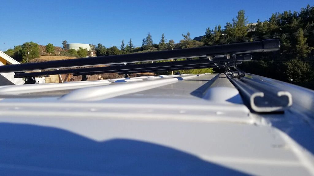 Set of 4 Cross Bar Ladder Roof Rack for Mercedes Sprinter (2007–Present)