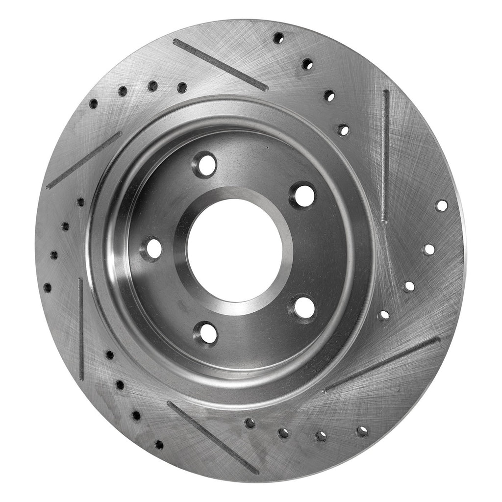 Disc Brake & Pad Kit for Dodge Grand Caravan (2008–2016) Cross-drilled