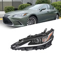 LED DRL Headlight for Lexus ES350 (2019–2021) Black Left Side Clear Lens