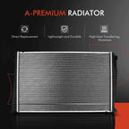 Aluminum Radiator for BMW X3 X4 (2011-2018)