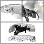 Chrome Corner Headlight Bumper Lamps for GMC Sierra Yukon XL (1999–2007)