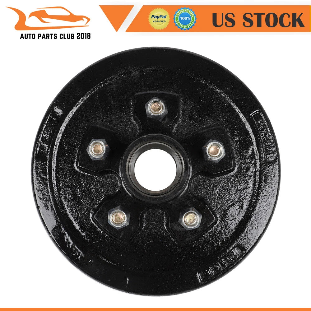 Set of 2 Bearings for 3500 lbs Axle Trailer Galvanized Hub 5 on 4.5"