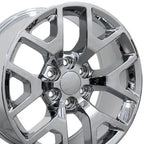 22" Chrome Wheel for 1988-2000 Chevy C2500 - RVO0806 - RVO0806