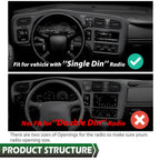 Dash Radio Trim Bezel for Blazer Jimmy Sonoma S10 Bravada (1998–2004)