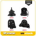 Set of 4 Engine Motors for Honda Accord (1998–2002) 2.3 L4 AT Trans