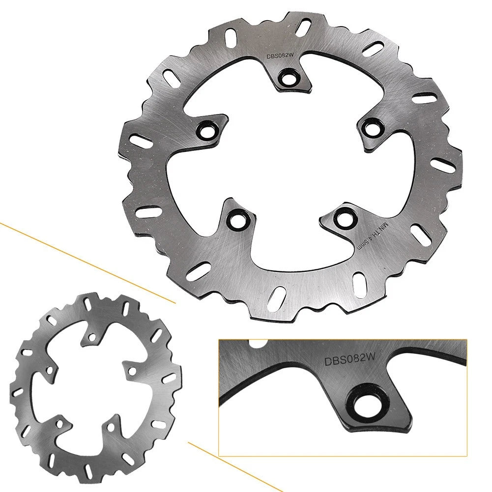 Rear Brake Disc Rotor for Yamaha FZ6 FAZER S2 (2004–2010), MT03 (2006–2018), FZ1 ABS (2006–2016)