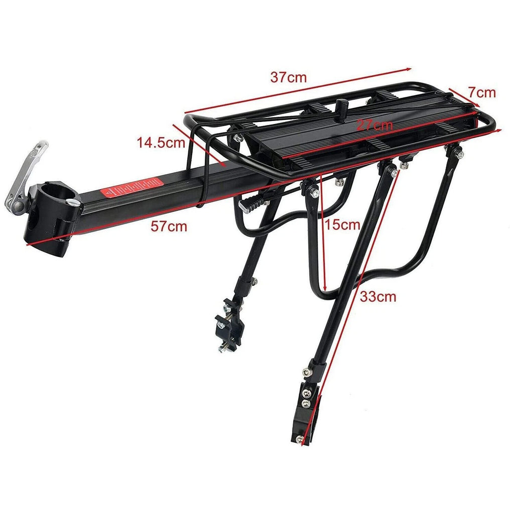 Aluminum Rear Rack for Mountain Bike (Universal Fit)