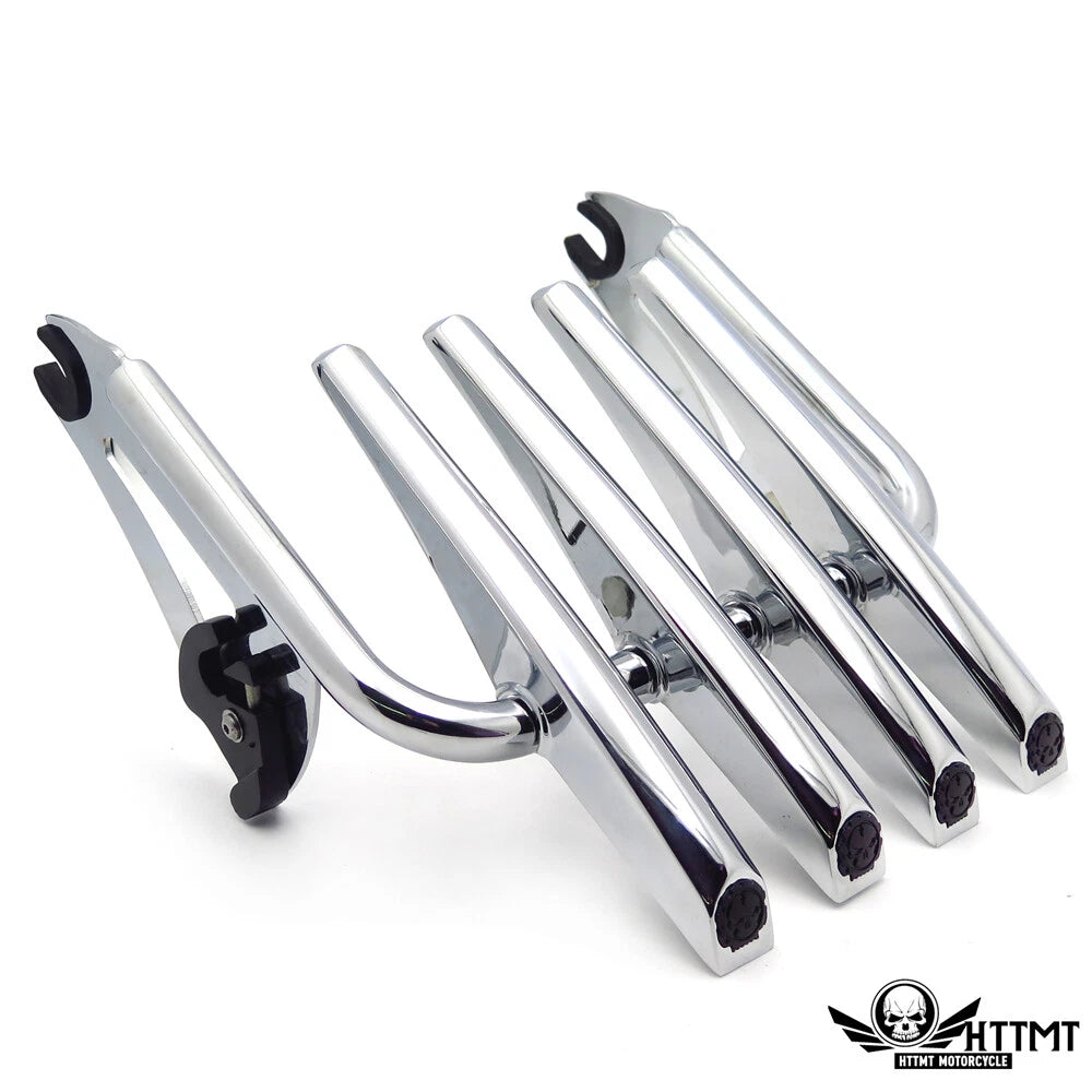Skull Detachable Stealth Luggage Rack for Harley Touring Road King (2009–2020)