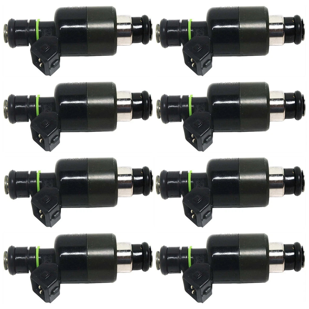 Set of 8 Fuel Injectors for Chevy Olds Cutlass Malibu Grand Prix