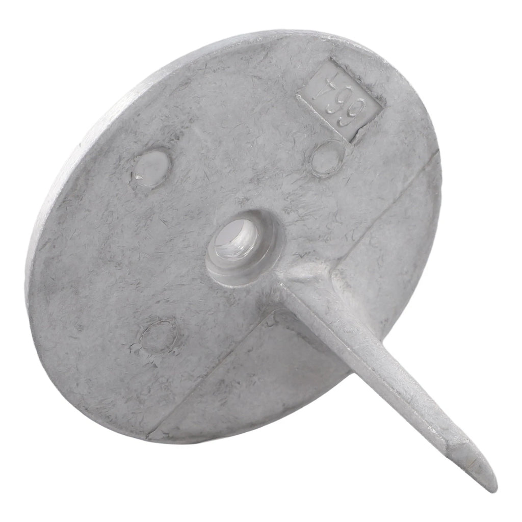 Heavy Duty Aluminum Alloy Trim Tab Anode for Outboard Motors (Up to 50HP)