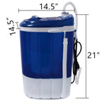 Mini Portable Washing Machine with Spinner for Apartment Traveling (3kg)