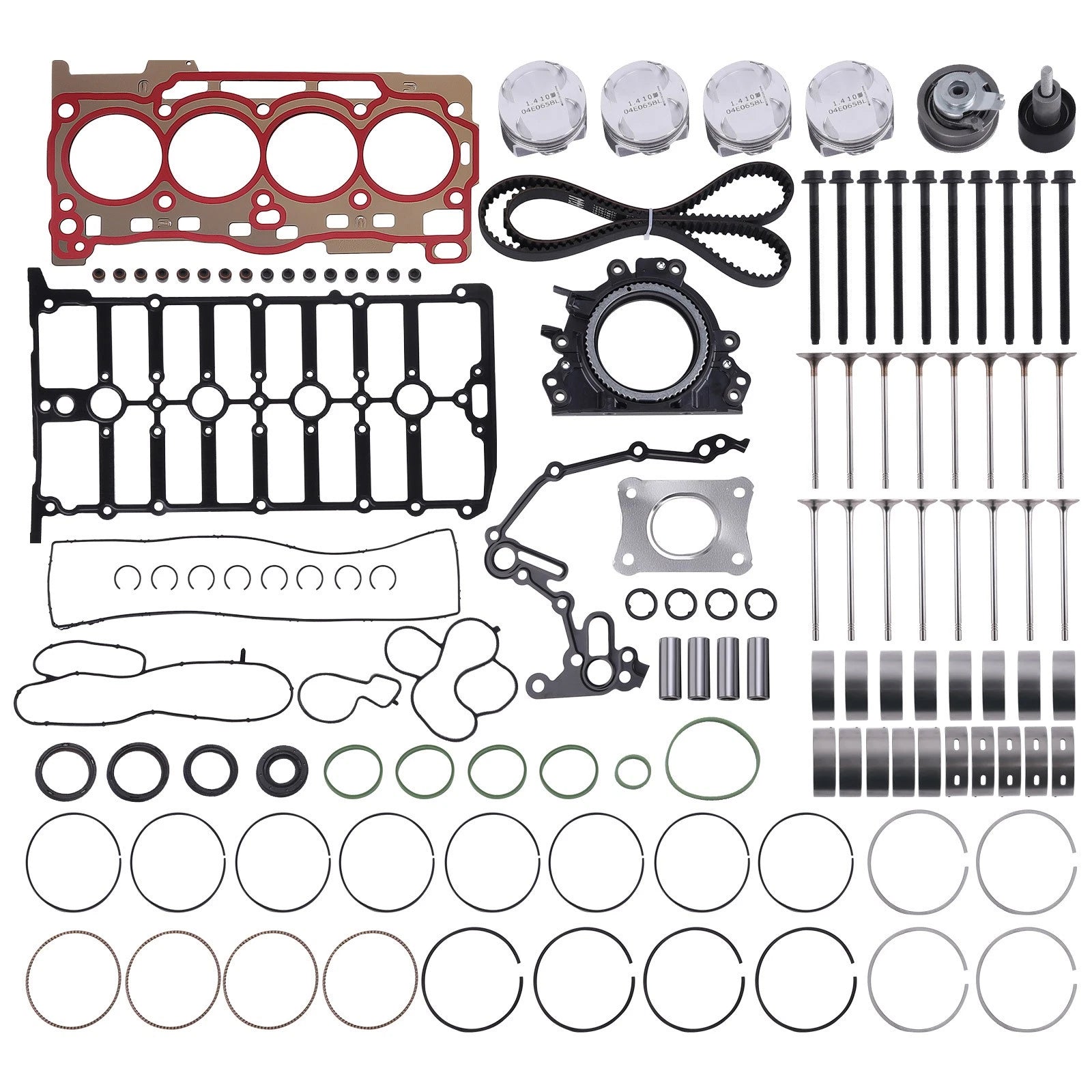Set of Engine Rebuild Overhaul Bearings for VW Golf Audi A3 (2013–2020)