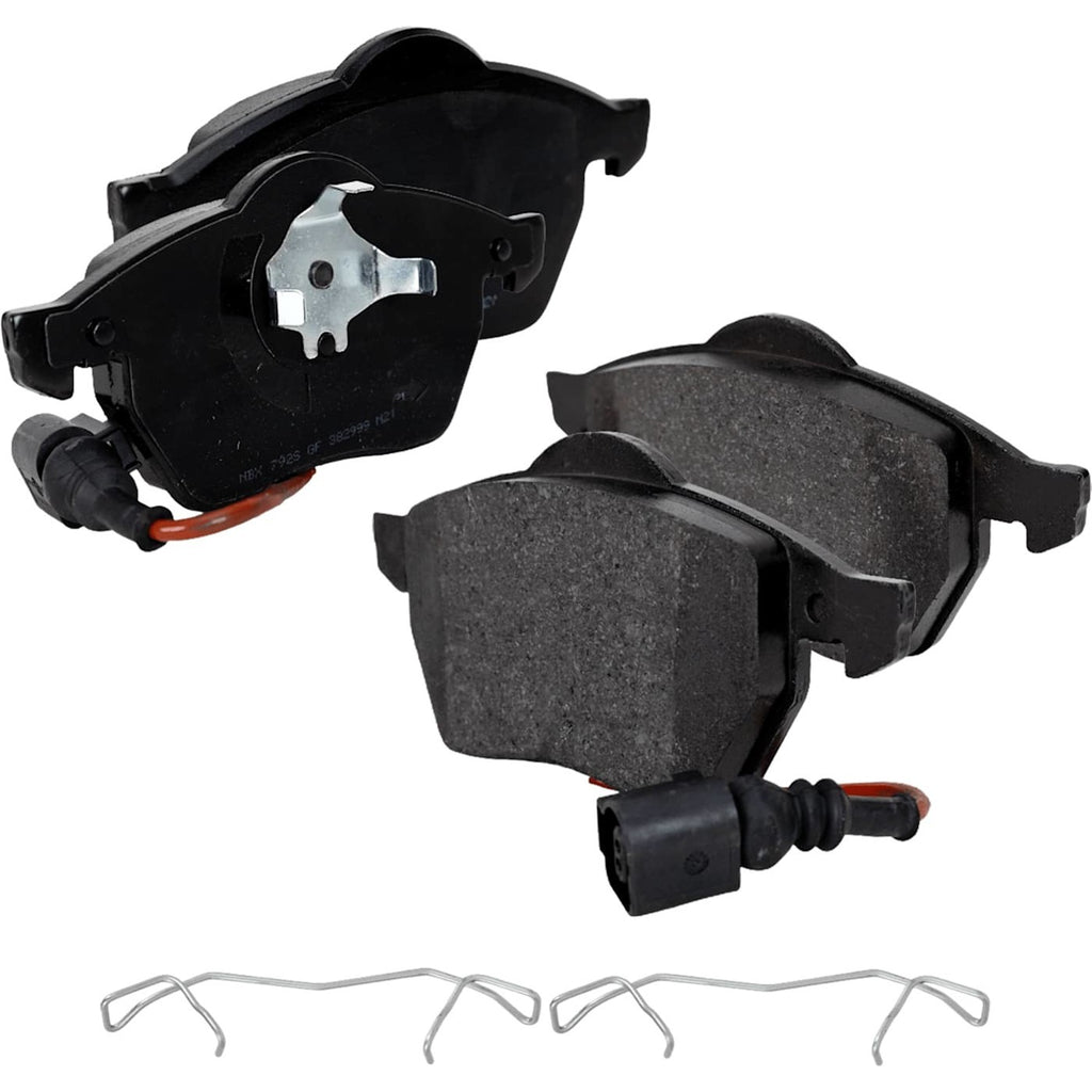Brake Disc Rotors and Pads Kit for VW Beetle Jetta (2000–2010)
