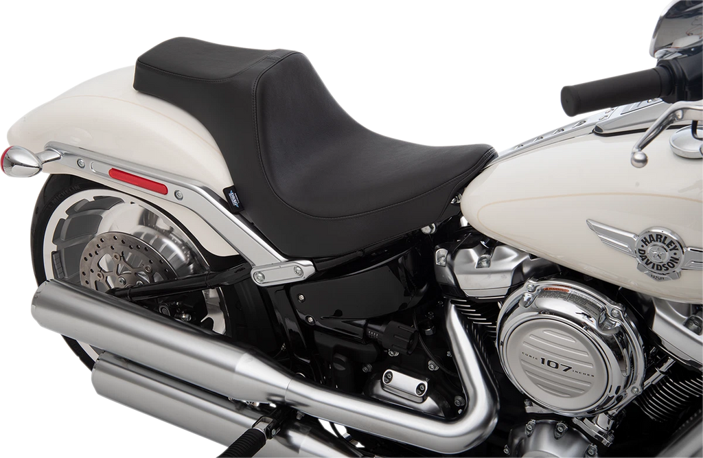 Predator III Seat for Harley FXBR/S (2018–2022) - Black Smooth