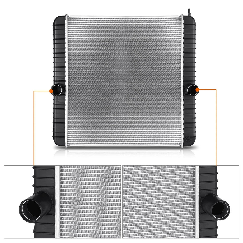 2-Row Aluminum Radiator for International 4100 4300 4400 (2005–2007)