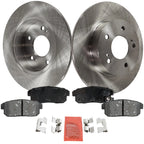 Disc Brake Rotor and Pad Kit for Nissan Maxima, Infiniti I35 (2000–2004)