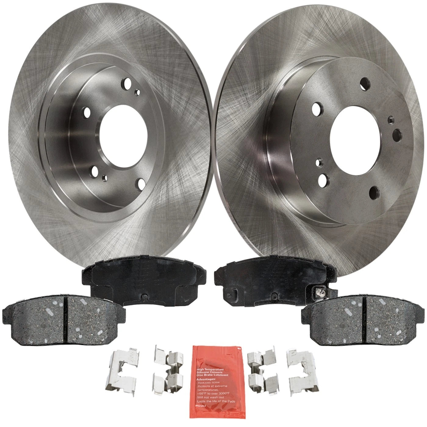 Disc Brake Rotor and Pad Kit for Nissan Maxima, Infiniti I35 (2000–2004)