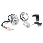 Ignition Switch Fuel Gas Cap Seat Lock Key Set for Honda VT600 Shadow (88-08)