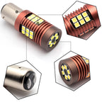 1157 BAY15D Super Bright White LED Backup Reverse Tail Stop Brake Bulbs for  (2000-2009)