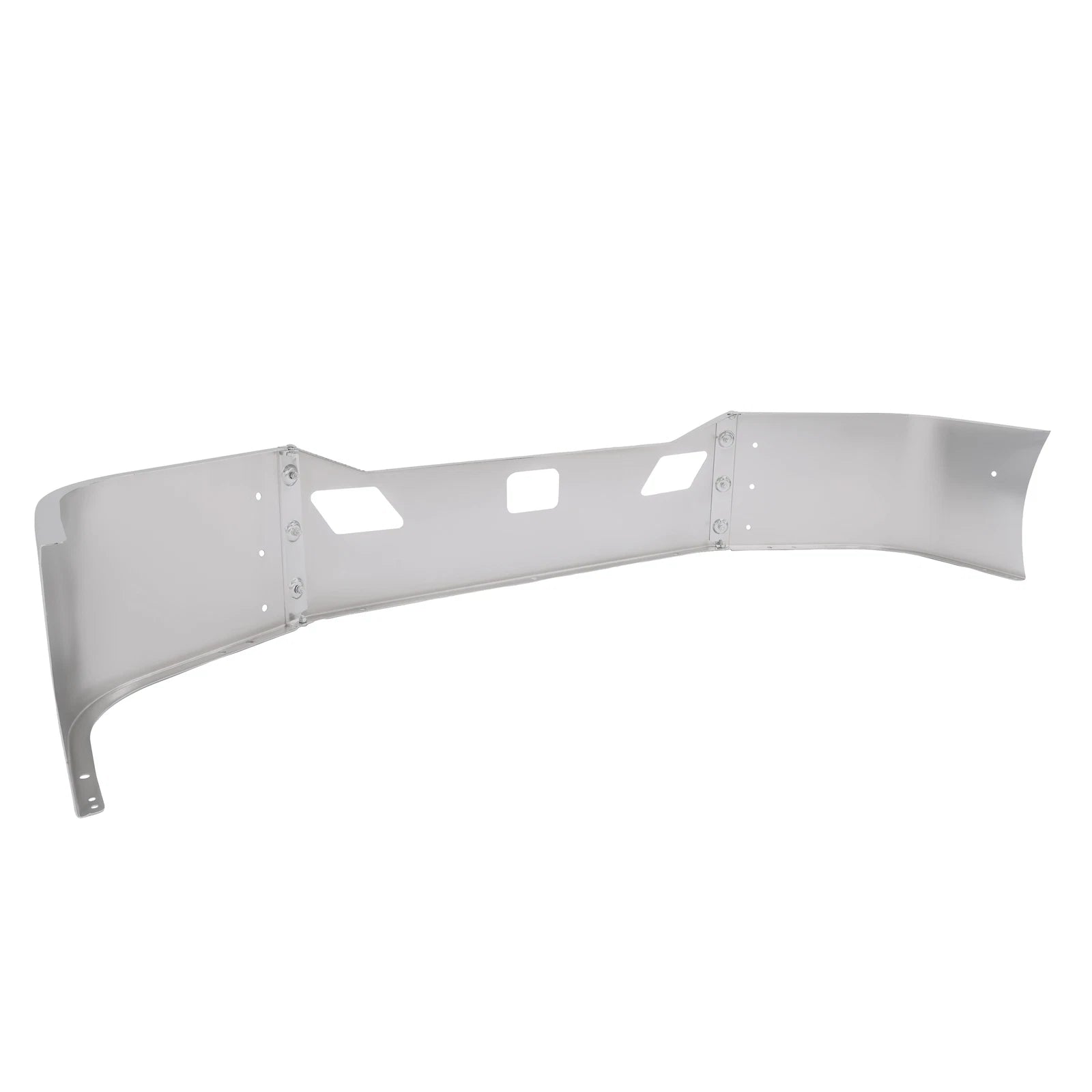Chrome Front Bumper Assembly for Kenworth T680 (2011–2022) w/Brackets