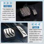 3Pcs Accelerator & Brake Pedal Cover Set for BMW 1 2 3 4 Series (F20)