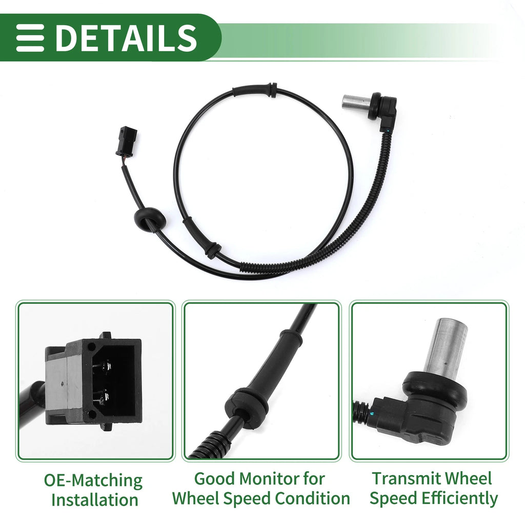 ABS Wheel Speed Sensor No. 8D0927803 for Audi A4 (1994–2001)