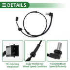 ABS Wheel Speed Sensor No. 8D0927803 for Audi A4 (1994–2001)
