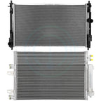 Aluminum Radiator & AC Condenser Cooling Kit for Jeep Patriot (2007–2012)
