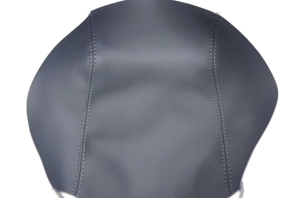 Center Console Armrest Cover for VW Touareg (2004–2010) Dark Gray Leather
